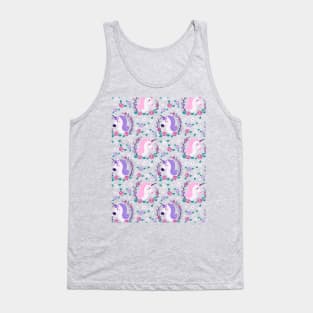 Cute Uni Pattern Tank Top